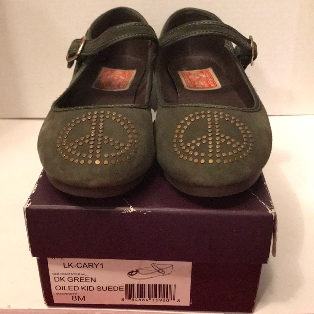 Lucky Brand suede maryjane shoes